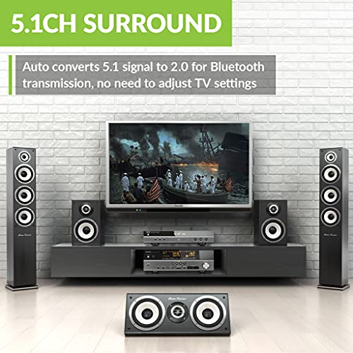 Avantree Orbit Bluetooth 5.0 Audio Transmitter for TV with 5.1 Surround - Avantree Orbit Bluetooth 5.0 Audio Transmitter for TV with 5.1 Surround - Travelking
