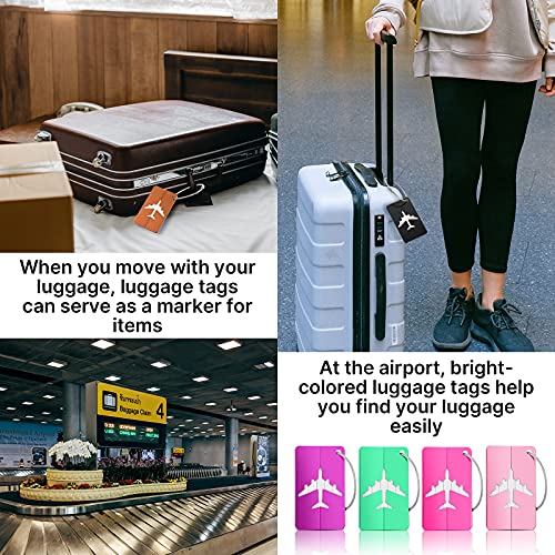 10 Piece Aluminum Luggage Tags - Mixed Colors - 10 Piece Aluminum Luggage Tags - Mixed Colors - Travelking