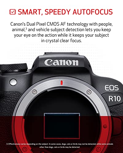 Canon EOS R10 Content Creator Kit - Mirrorless Vlogging Camera - Canon EOS R10 Content Creator Kit - Mirrorless Vlogging Camera - Travelking