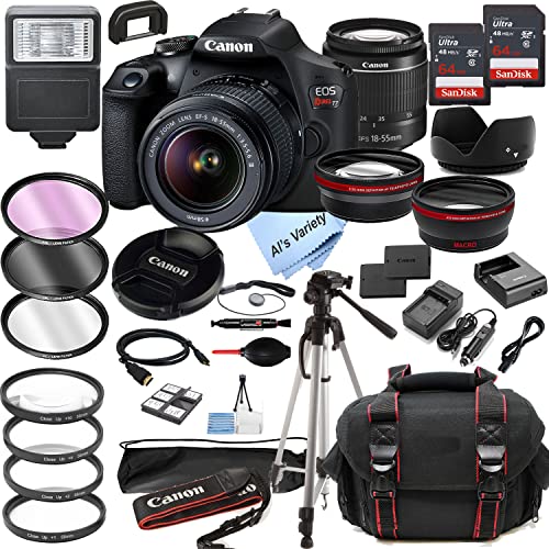 Canon EOS Rebel T7 DSLR Camera w/EF-S 18-55mm F/3.5-5.6 Zoom - Canon EOS Rebel T7 DSLR Camera w/EF-S 18-55mm F/3.5-5.6 Zoom - Travelking