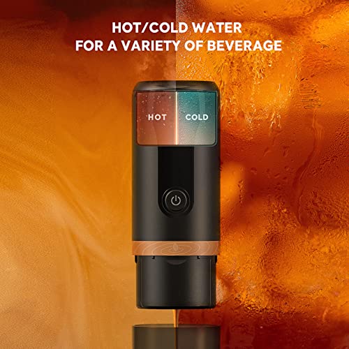 Portable Mini Battery Espresso Machine with 3-4 Mins Self-Heating - Portable Mini Battery Espresso Machine with 3-4 Mins Self-Heating - Travelking