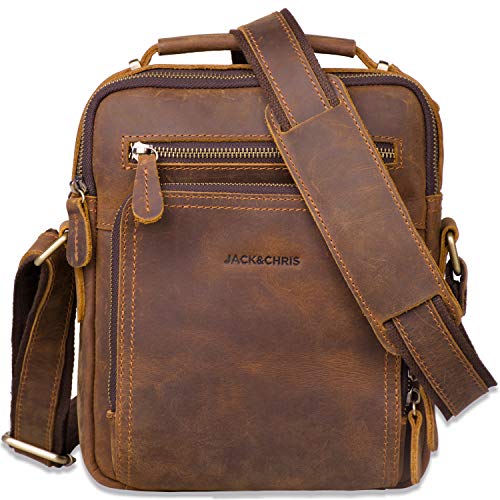 Leather Messenger Bag for Men - Crossbody Bag for Business - Leather Messenger Bag for Men - Crossbody Bag for Business - Travelking