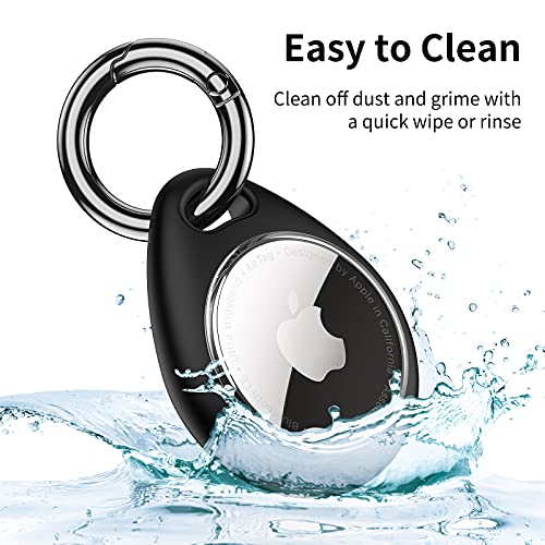 UNBREAKcable 4-Pack AirTag Case with Keychain , Lock Design - UNBREAKcable 4-Pack AirTag Case with Keychain , Lock Design - Travelking