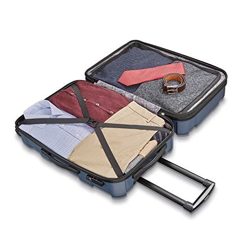 Samsonite Centric Hardside Expandable Luggage with Spinner Wheels, Blue Slate - Samsonite Centric Hardside Expandable Luggage with Spinner Wheels, Blue Slate - Travelking