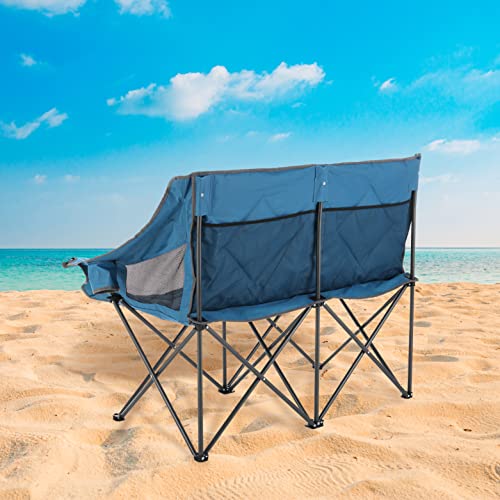 ARROWHEAD OUTDOOR Portable Folding Double Duo Camping Chair - ARROWHEAD OUTDOOR Portable Folding Double Duo Camping Chair - Travelking