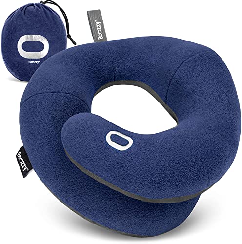 BCOZZY Neck Pillow for Travel Provides Double Support to The Head - BCOZZY Neck Pillow for Travel Provides Double Support to The Head - Travelking