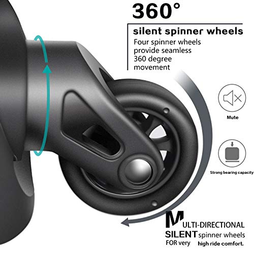 Coolife Luggage 3 Piece Set Suitcase Spinner Hardshell Lightweight TSA Lock 4 PC. - Coolife Luggage 3 Piece Set Suitcase Spinner Hardshell Lightweight TSA Lock 4 PC. - Travelking