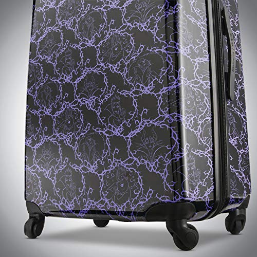 American Tourister Disney Hardside Luggage, Black, Purple, Carry-On 21-Inch - American Tourister Disney Hardside Luggage, Black, Purple, Carry-On 21-Inch - Travelking
