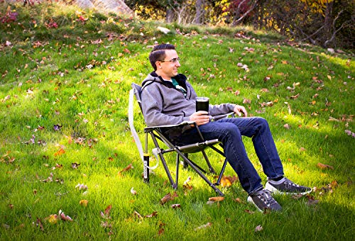 GCI Outdoor Kickback Rocker Portable Rocking Chair & Outdoor Camping Chair - GCI Outdoor Kickback Rocker Portable Rocking Chair & Outdoor Camping Chair - Travelking