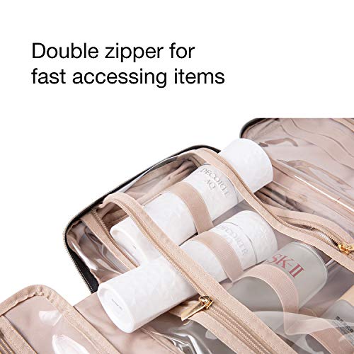 BAGSMART Large Toiletry Bag Travel Bag with Hanging Hook - BAGSMART Large Toiletry Bag Travel Bag with Hanging Hook - Travelking