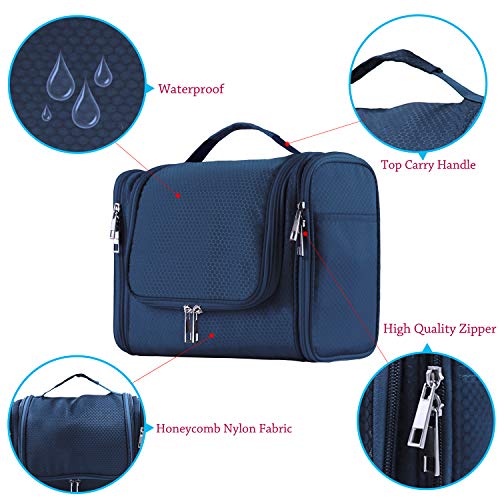 Extra Large Capacity Hanging Toiletry Bag for Men & Women - Extra Large Capacity Hanging Toiletry Bag for Men & Women - Travelking