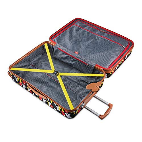 American Tourister Disney Hardside Luggage with Spinner Wheels, Mickey Mouse Classic - American Tourister Disney Hardside Luggage with Spinner Wheels, Mickey Mouse Classic - Travelking
