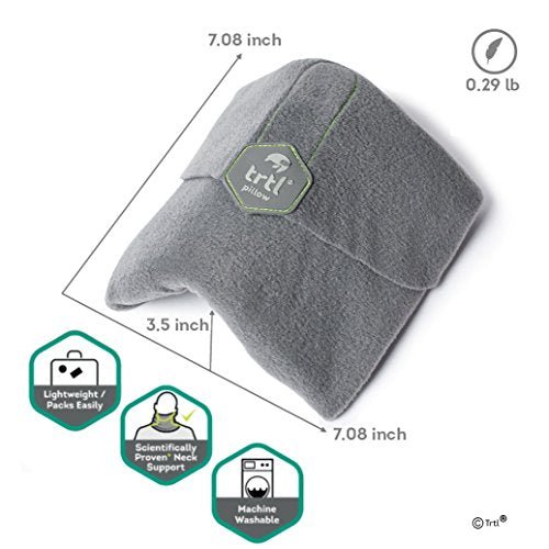 Scientifically Proven Super Soft Neck Support Travel Pillow - Scientifically Proven Super Soft Neck Support Travel Pillow - Travelking