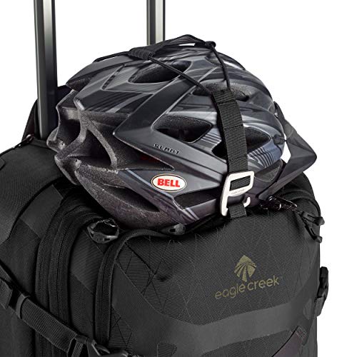 eagle creek Gear Warrior Carry Luggage Softside 4-Wheel Suitcase, Jet Black, 22"