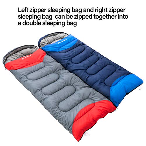 BISINNA Sleeping Bag with Pillow - 4 Season Backpacking Sleeping Bag - BISINNA Sleeping Bag with Pillow - 4 Season Backpacking Sleeping Bag - Travelking