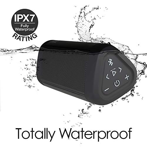 OontZ Angle 3 Ultra Waterproof 5.0 Bluetooth Speaker, 14 Watts, Black - OontZ Angle 3 Ultra Waterproof 5.0 Bluetooth Speaker, 14 Watts, Black - Travelking
