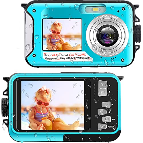 Waterproof Camera Underwater Camera 10FT Dual Screens Selfie - Waterproof Camera Underwater Camera 10FT Dual Screens Selfie - Travelking