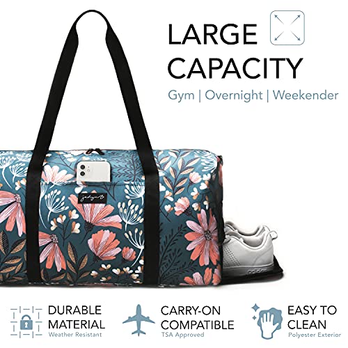 Women's Large Duffel - Weekender Bag with Shoe Pocket - Travel Bag - Women's Large Duffel - Weekender Bag with Shoe Pocket - Travel Bag - Travelking