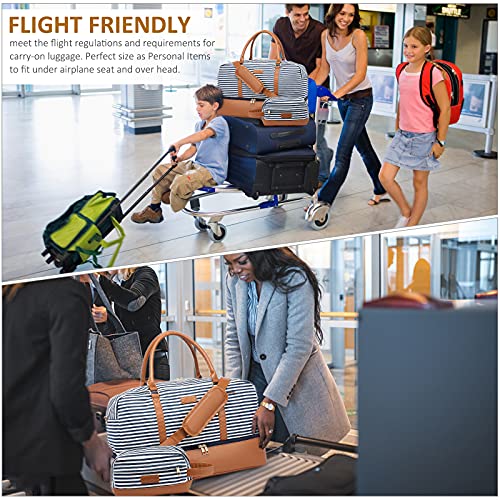Canvas Weekender Duffel Bag, With Shoe Compartment, Toiletry Bag - Canvas Weekender Duffel Bag, With Shoe Compartment, Toiletry Bag - Travelking