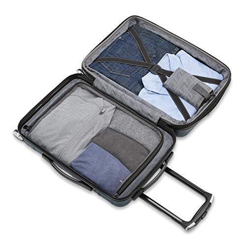 Samsonite Omni 2 Hardside Expandable Luggage, 2-Piece, Midnight Black - Samsonite Omni 2 Hardside Expandable Luggage, 2-Piece, Midnight Black - Travelking
