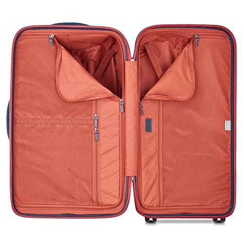 DELSEY Paris Chatelet Hardside 2.0 Luggage with spinner wheels, Navy - DELSEY Paris Chatelet Hardside 2.0 Luggage with spinner wheels, Navy - Travelking