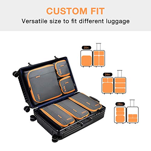 Packing Cubes for Suitcases, BAGSMART 6 Set Packing Cubes - Packing Cubes for Suitcases, BAGSMART 6 Set Packing Cubes - Travelking