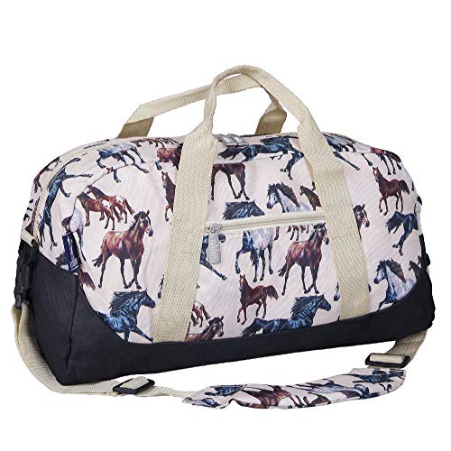 Wildkin Kids Overnighter Duffel Bags for Boys & Girls, Horse Dreams - Wildkin Kids Overnighter Duffel Bags for Boys & Girls, Horse Dreams - Travelking