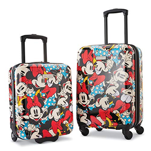 American Tourister Disney Hardside Luggage, Minnie Mouse, 2-Piece - American Tourister Disney Hardside Luggage, Minnie Mouse, 2-Piece - Travelking