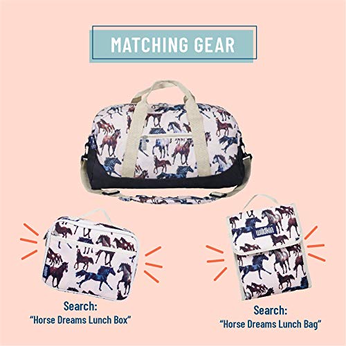Wildkin Kids Overnighter Duffel Bags for Boys & Girls, Horse Dreams - Wildkin Kids Overnighter Duffel Bags for Boys & Girls, Horse Dreams - Travelking