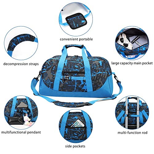 Stumdo Kids Overnighter Duffel Bags for kids, Carry-On Size - Stumdo Kids Overnighter Duffel Bags for kids, Carry-On Size - Travelking