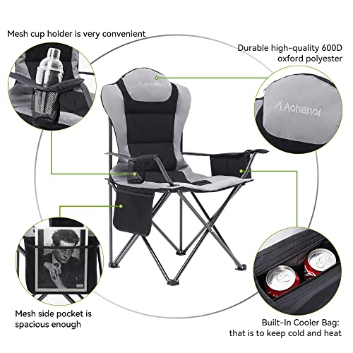 Aohanoi Camping Chair, Camping Chairs 2 Pack Camp Chairs - Aohanoi Camping Chair, Camping Chairs 2 Pack Camp Chairs - Travelking