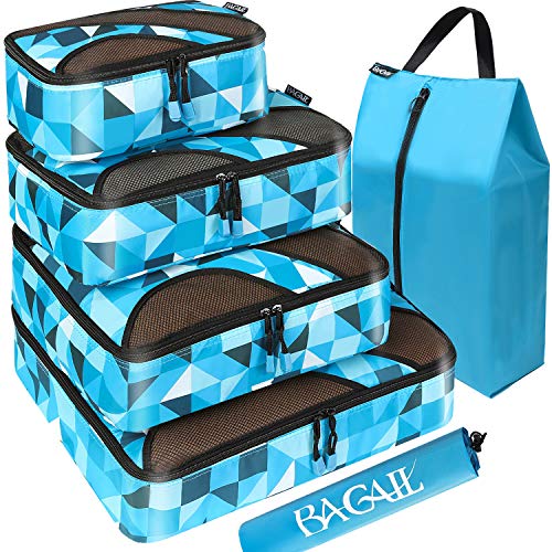BAGAIL 6 Set Packing Cubes,Travel Luggage Packing Organizers - BAGAIL 6 Set Packing Cubes,Travel Luggage Packing Organizers - Travelking