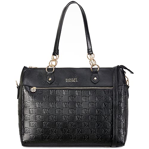 Badgley Mischka Madalyn Vegan Leather Travel Tote Weekender Bag - Badgley Mischka Madalyn Vegan Leather Travel Tote Weekender Bag - Travelking