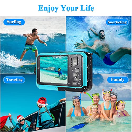 Waterproof Camera Underwater Camera 10FT Dual Screens Selfie - Waterproof Camera Underwater Camera 10FT Dual Screens Selfie - Travelking