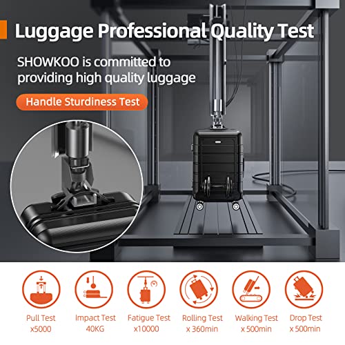 SHOWKOO Luggage Sets Expandable PC+ABS Durable Suitcase - SHOWKOO Luggage Sets Expandable PC+ABS Durable Suitcase - Travelking
