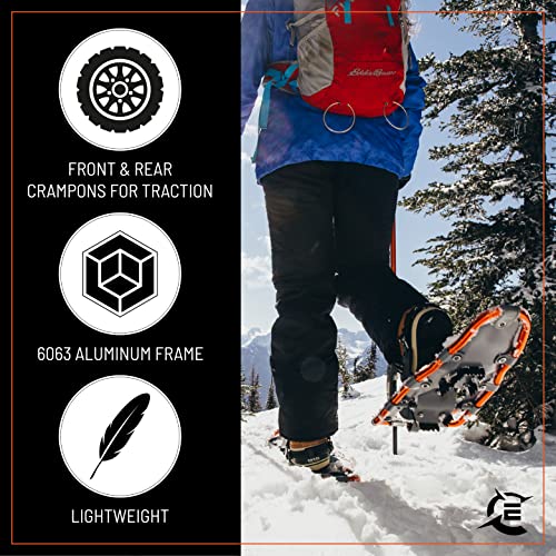 Expedition Light Weight Aluminum Snowshoes Explorer Plus Kit - Expedition Light Weight Aluminum Snowshoes Explorer Plus Kit - Travelking