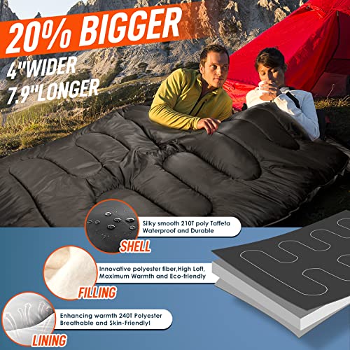 Double Sleeping Bag Mudgee C5 Cozy Foot - By Coleman – West Supply