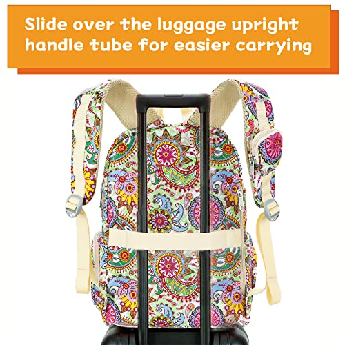 Large Colorful Women's Backpack for Travel, Leisure, School - Large Colorful Women's Backpack for Travel, Leisure, School - Travelking