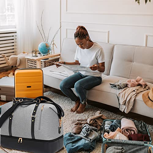 Women's overnight carry on duffel bag for travel, leisure and business - Women's overnight carry on duffel bag for travel, leisure and business - Travelking