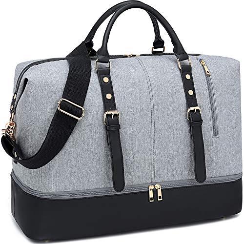 Weekender Carry On Tote Duffel Overnight Bag for Men and Women - Weekender Carry On Tote Duffel Overnight Bag for Men and Women - Travelking