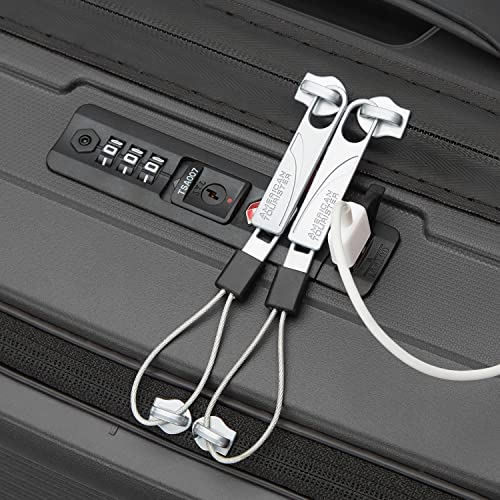 American Tourister Airconic Hardside Expandable Luggage, Graphite, Carry-On 20"