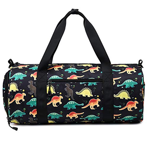 Dinosaur Duffel Bag for Boys, Travel, School, Camping, Leisure - Dinosaur Duffel Bag for Boys, Travel, School, Camping, Leisure - Travelking