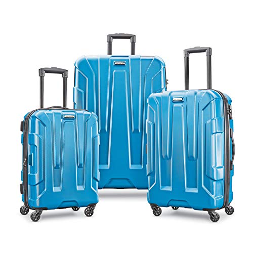 Samsonite Centric Hardside Expandable Luggage with Spinner Wheels, Caribbean Blue, 3-Piece Set - Samsonite Centric Hardside Expandable Luggage with Spinner Wheels, Caribbean Blue, 3-Piece Set - Travelking