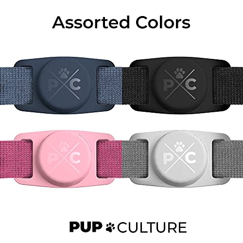 Pup Culture Airtag Dog Collar Holder, Protective Airtag Case for Dog Collar - Pup Culture Airtag Dog Collar Holder, Protective Airtag Case for Dog Collar - Travelking