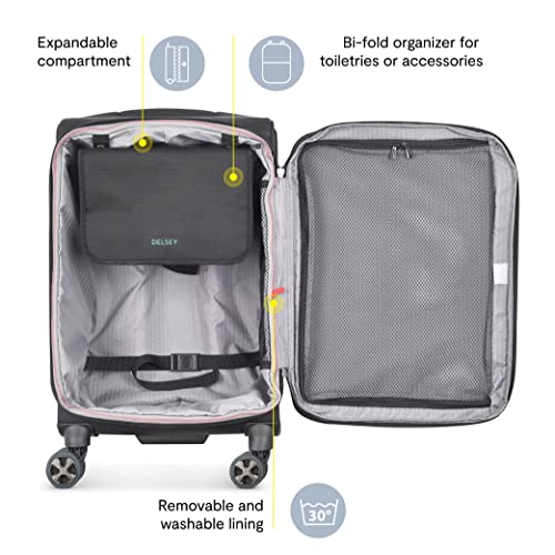 DELSEY Paris Helium DLX Softside Expandable Luggage with Spinner - 29"