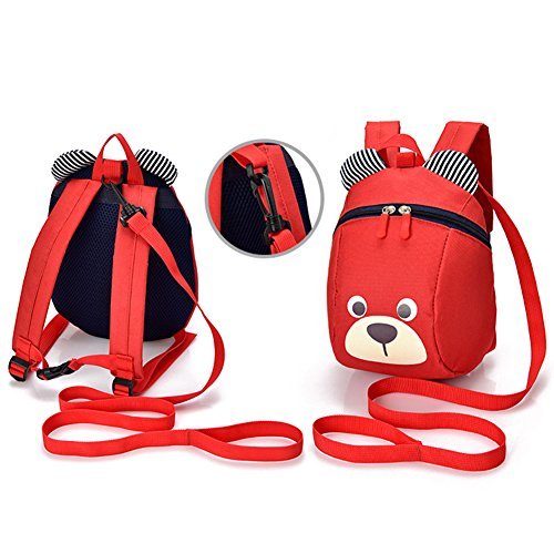 Cute Bear Small Toddler Backpack With Leash - Cute Bear Small Toddler Backpack With Leash - Travelking
