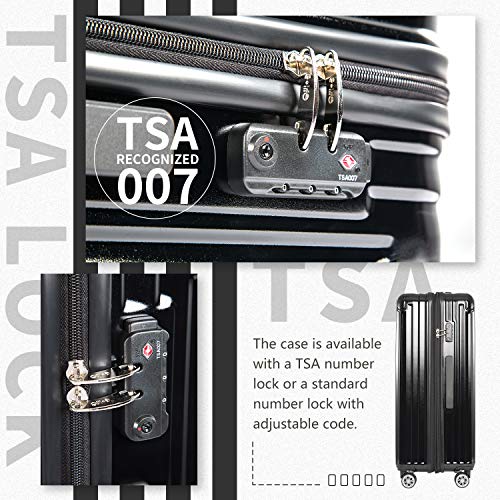 COOLIFE 3 Piece Expandable Luggage Set With TSA Lock - Teal - COOLIFE 3 Piece Expandable Luggage Set With TSA Lock - Teal - Travelking