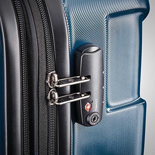 Samsonite Centric Hardside Expandable Luggage with Spinner Wheels, Teal, 24"