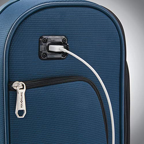 Samsonite Solyte DLX Softside Luggage, Mediterranean Blue, Underseater - Samsonite Solyte DLX Softside Luggage, Mediterranean Blue, Underseater - Travelking