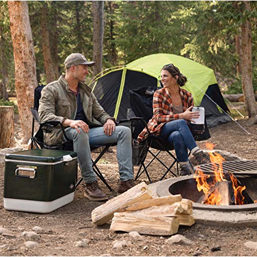 Coleman Camp Chair with 4-Can Cooler | Folding Beach Chair - Coleman Camp Chair with 4-Can Cooler | Folding Beach Chair - Travelking